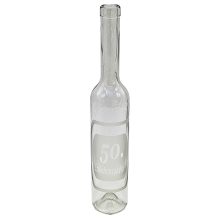 Sandblown brandy bottles 500 ml