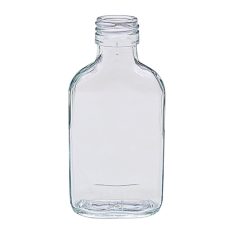 100ml Flat bottle with screw cap