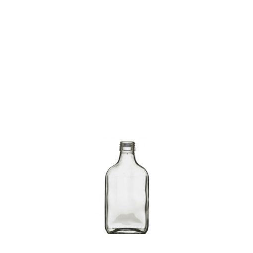 Flat spirit bottle 200ml