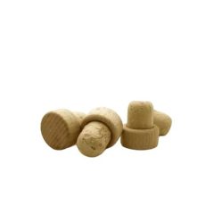 Cork stopper with wooden head (27x19)