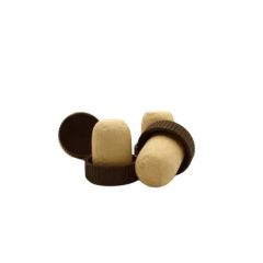 Cork stopper with plastic top (27x19.5mm)