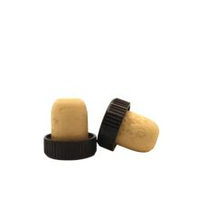 Cork stopper with plastic top (27x18.5mm)
