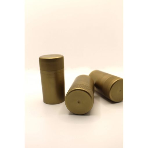 Plastic screw cap - gold