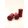 Plastic screw lock - burgundy