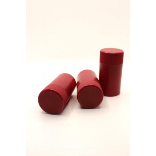 Plastic screw lock - burgundy