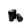Plastic screw lock - black