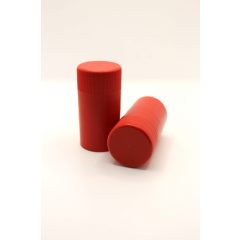Plastic screw lock - red