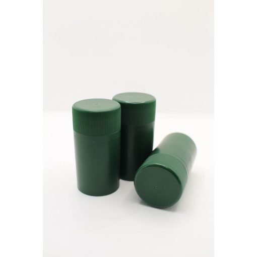Plastic screw cap 30x60 green