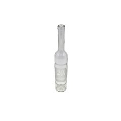 Sandblown brandy bottle 500 ml - 20