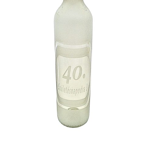 500ml Sandblasted Bottle - 40.