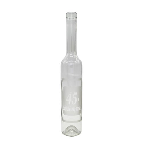 Sandblown brandy bottle 500 ml - 45.