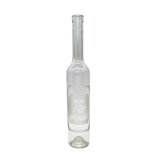 Sandblown brandy bottle 500 ml - 75.