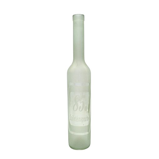 Sandblown brandy bottle 500 ml - 85.