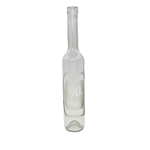 Sandblown brandy bottle 500 ml - 90.