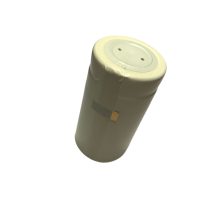 Capsule brandy cream S22 PVC, 31x60 mm with Velcro