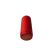 Capsule red matte 31x60 mm with velcro