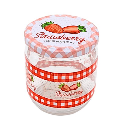 425ml Jar - Strawberry with lid