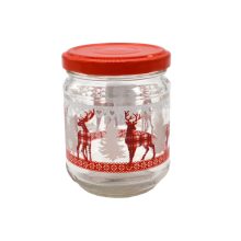 200ml Christmas Ornament Bottle with Lid