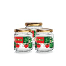 300ml Canning Jar with Lid For Pachino