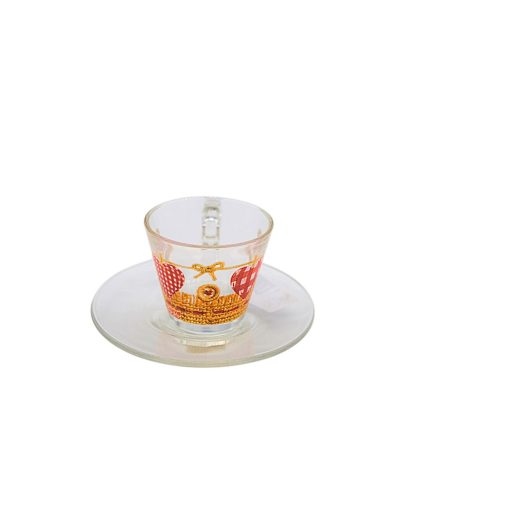 Christmas coffee cup + saucer - 8 cl