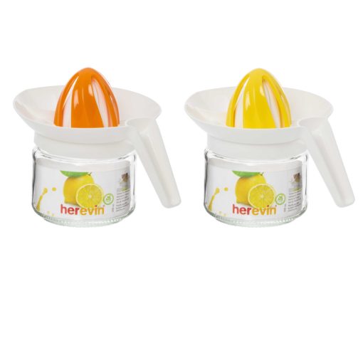 Citrus press 425 ml with handle and glass holder