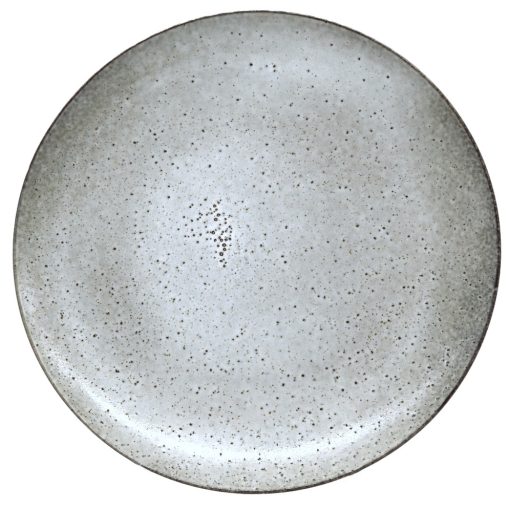 Stone effect ceramic side plate