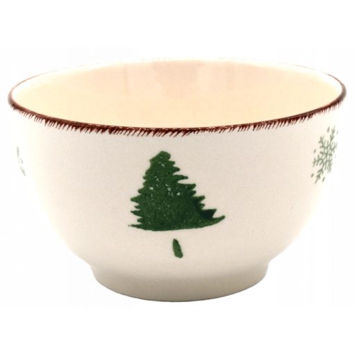 Christmas cereal bowl (optional pattern)