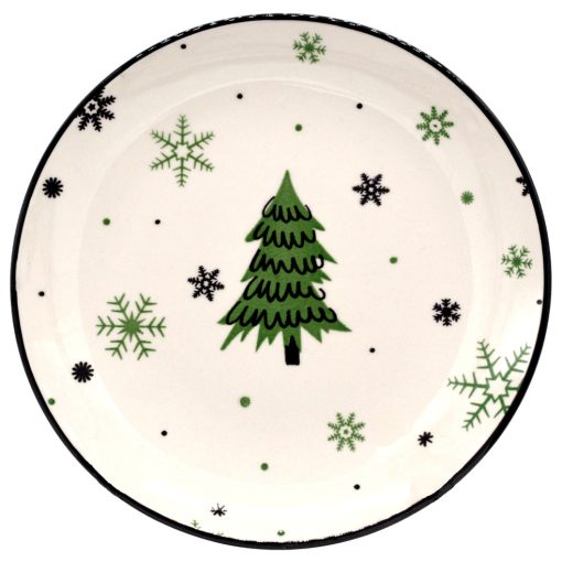 Christmas flat plate (fir)