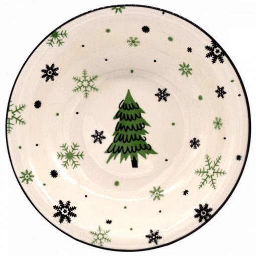 Christmas deep plate (pine)