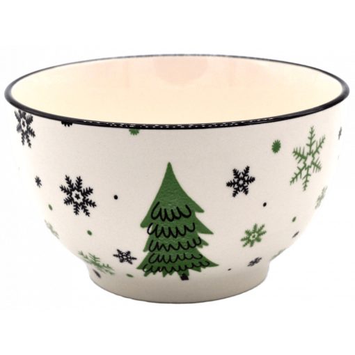 Christmas cereal bowl (pine)