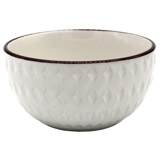 Rome white soup bowl