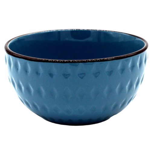 Rome blue soup bowl