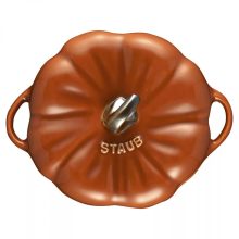 Staub pumpkin-shaped ceramic pot