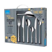 Cutlery set 42 pieces in a gift box with handles - Manille