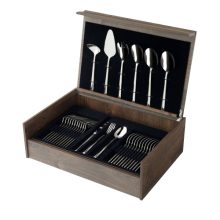 Cutlery set 78 pieces in exclusive wooden box - Martin