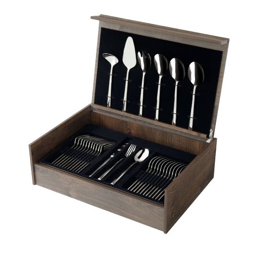 Cutlery set 78 pieces in exclusive wooden box - Martin