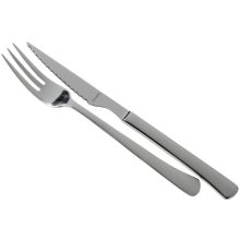 Steak knife + fork 12-piece set in window box - Chuletero