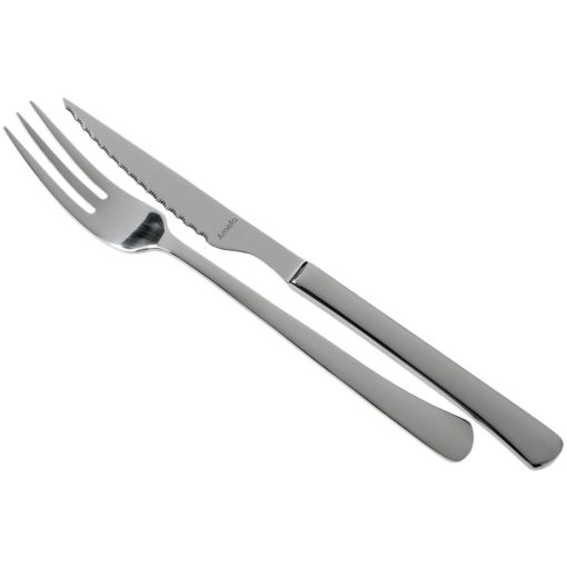 Steak knife + fork 12-piece set in window box - Chuletero