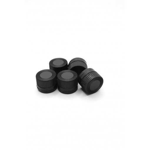 Plastic cap PP 18 mm (black)