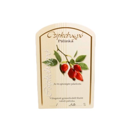 Spirit Pálinka Label - Rosehip (large)
