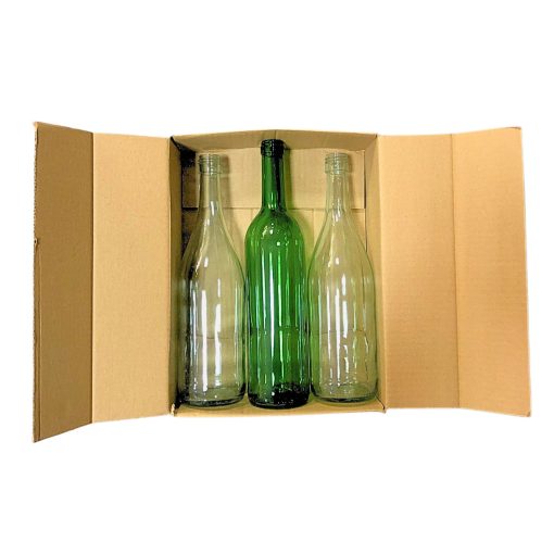 Kartondoboz 6 palackos - Fekvő