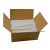   Straws 250 pcs 6mm in a white solid color presentation box, without foil bag, individually packaged